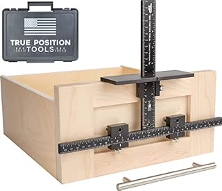 The Original Cabinet Hardware Jig - Made in USA - Most Accurate Tool for Knobs and Pulls - Hand Calibrated by True Position Tools