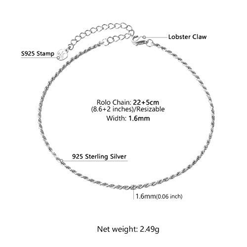 Tornozeleira de Corrente Cubana, Aço Inoxidável, Ouro 18K