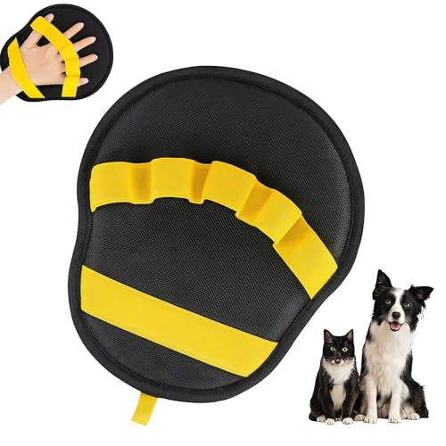 High-Density Polyester Fiber Grooming Brush Glove for Pet Removal