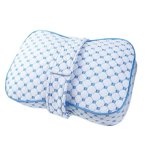qixeuoa Almohada de Cadera para Dormir de Lado - Cervical para Dormidores Laterales con Correa,Cojín Entre Rodillas - para Alineación de la Columna, Recuperación Lumbar y Articular, Uso en