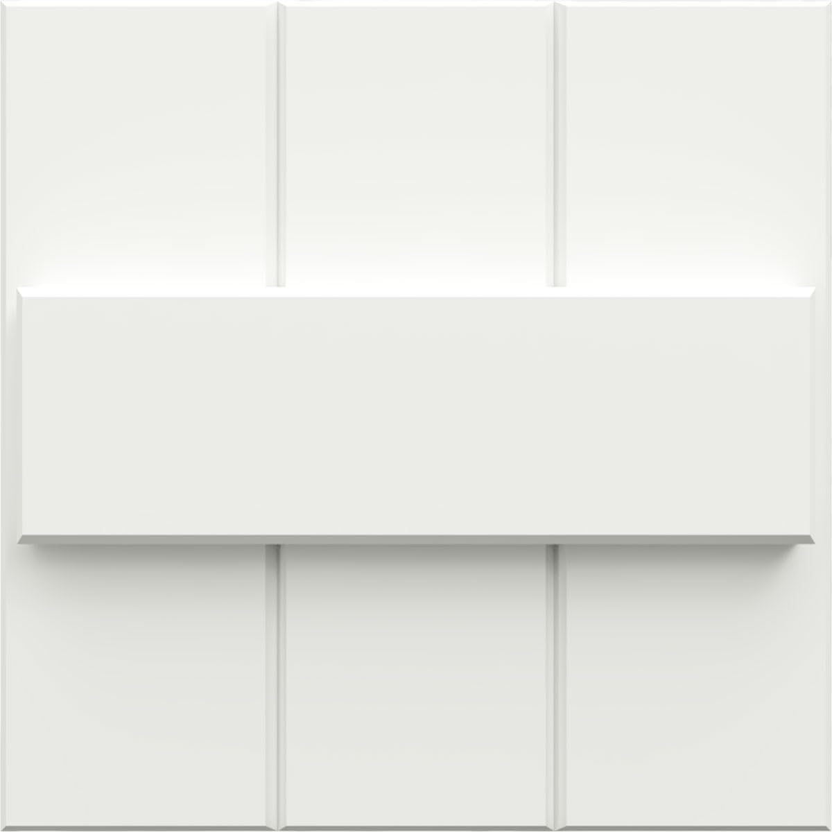 Ekena Millwork TFPBBSB Shutter Samples, Peaceful Blue