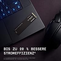 WD_BLACK SN770 NVMe SSD 2 TB (High-Performance, Gaming, PCIe Gen4, M.2 2280, Lesen 5.150 MB/s, Schreiben 4.850 MB/s) Schwarz – Ansicht 4