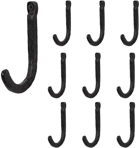 Rusticstatesabowallmountcastironhookscoattowelbaghathangermultiuseentrywayrailroadspikerackblacksetof10 Urban Country Home Decor Rustic state sabo wall mount cast iron hooks coat towel bag hat hanger multiuse entryway railroad spike rack black set of 10 urban country home decor