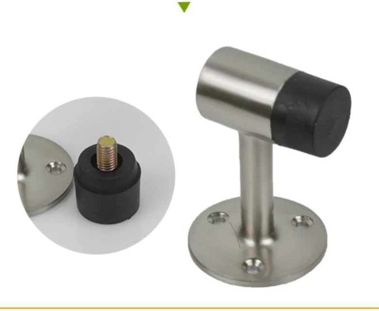 Miniatura 6 de Topes de puerta resistentes para la parte inferior de la puerta, tope de puerta de montaje en el piso, tope de puerta industrial con parachoques de