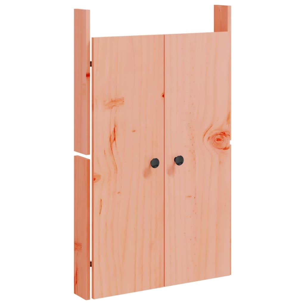 vidaXL Puertas Cocina Exterior MEPPEL 2 uds, Puertas para Armario Mueble, Puertas de Repuesto, Decoraciones para Cocina de Jardín, Madera Maciza de Douglas
