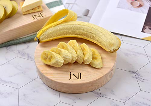 Tabla de cortar de madera Hinoki de 7" x 7" x 1" miniatura 5