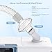 3-Pack CPAP Inline Filter, Universal Inline CPAP Filter Compatible with CPAP and BiPAP Machines, ResMed, Dreamstation Standard, Any Machine Size 22mm/25mm Tube