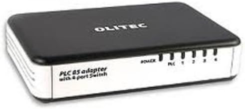 Olitec CPL Adaptor 85 Mbps with Switch / 4 Integrated Ethernet Ports