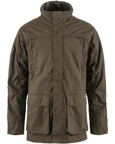 Fjällräven Herren Barents 3 in 1 Hydratic Jacke, Dark Olive, L