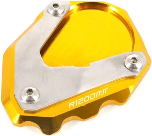 Béquille latérale de moto extension CNC premium or pour support BMW R1200RT
