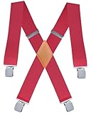 ZEAIFROOG Big And Tall Suspenders For Men Heavy Duty 2