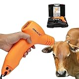 Electric Dehorner for Cattle, Dehorner for Goats，Electric Dehorner Fast Heating Cattle Lamb Farm Dehorning Tool for Calf Goat Cattle- Safe and Efficient Horn Removal(US Plug)