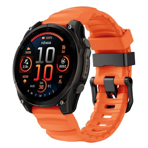 ��v�ȃV���R�����X�|�[�c�o���h Garmin Fenix 8 47mm/Fenix 6 7 5 E/5 Plus/6 7 Pro�p �j���p 22mm Quickfit �r���v�o���h �����p�X�g���b�v Forerunner 965/955/945/935/I