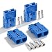 120A Battery Connector Quick Connect Battery Modular Power Connectors Quick Disconnect (Blue)