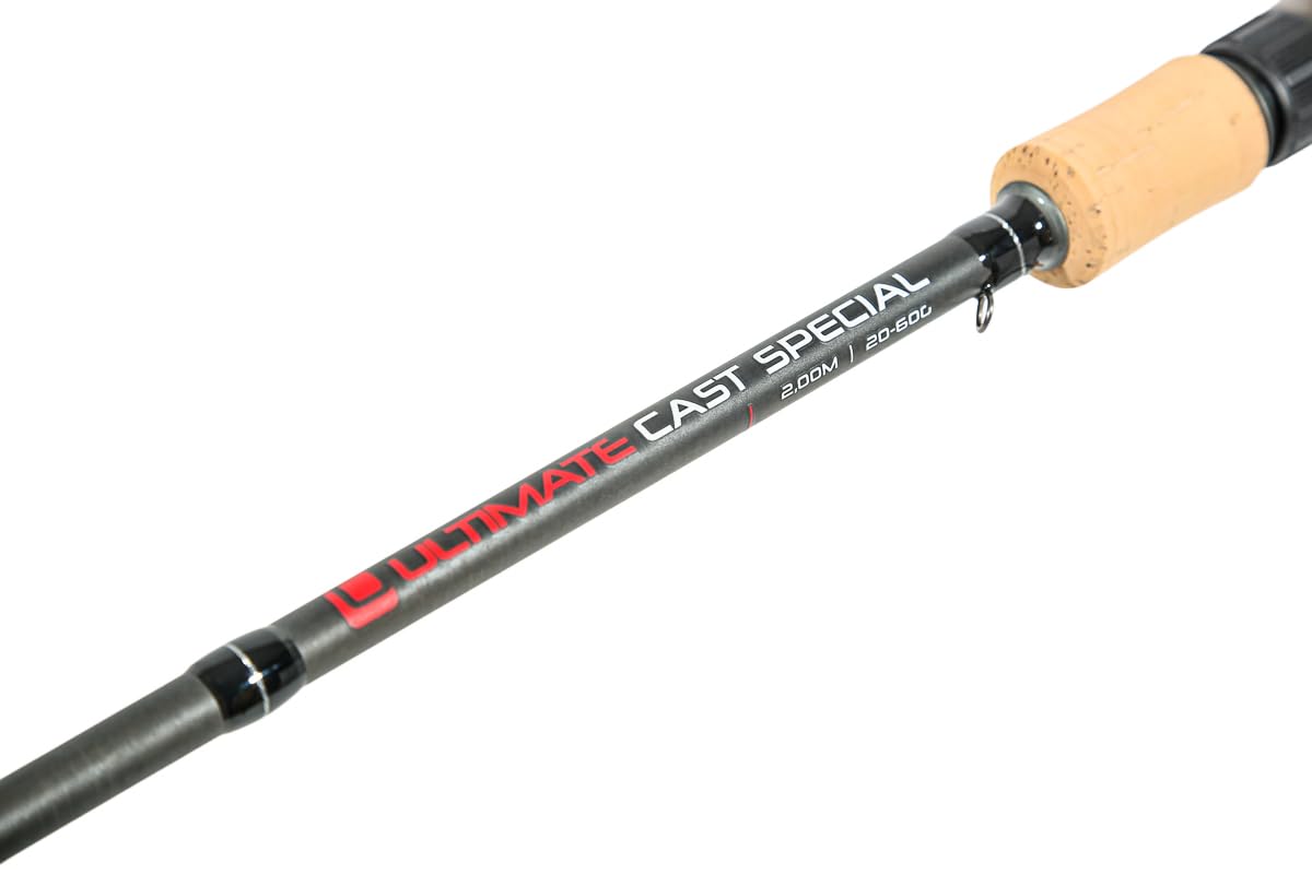 Set Canne Baitcast Ultimate Cast Special Cork Pike 2.00m (20-60g) - Ensemble Carnassier