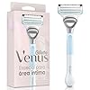 Gillette Venus Especial Para Área Íntima Aparelho de Depilação Recarregável com Barra Anti-irritação, Depilação Femenina íntima