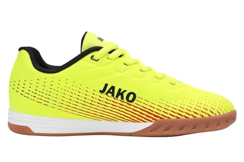 Zapato de tribunal interior unisex niños JAKO J-si Skill que aporta máxima tracción en pista 7