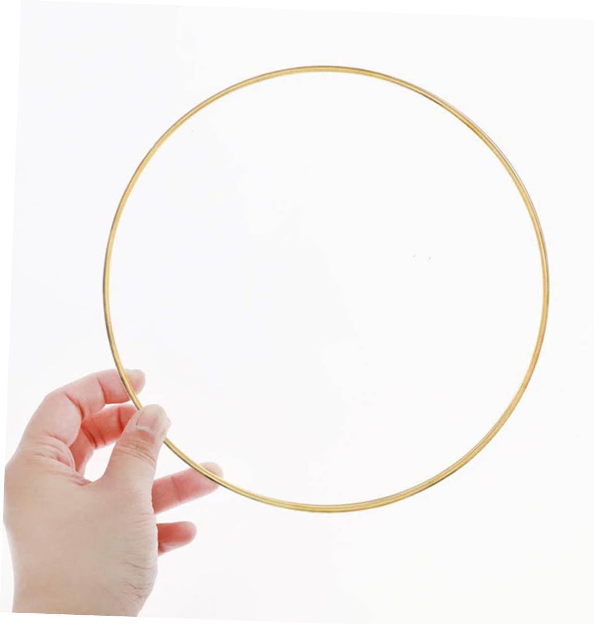 PRETYZOOM 15pcs Metal Dream Catcher Craft for Floral Wreaths Home Decor and Creative Accessories