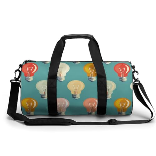 Sac de voyage en toile blanche spacieux pour organiser vos affaires de sport et yoga