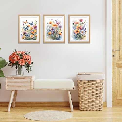 Affiches Décoration Murale Nature Fleurs 92x40 cm Cygne des Temps