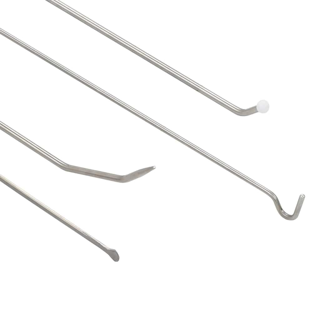 vidaXL Kit Reparación Abolladuras Coche 8 Pzas Set Herramientas Reparar Carrocería Chapa Golpes Abollones Sin Pintura Automóviles Motos Vehículos