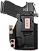 IWB Gun Holster for Concealed Carry - Fit for the SIG P365XL/P365X TLR7 Sub Light | (Rose Gold) Handmade Kydex Pistol Holsters w/Custom Claw Kit | EYV Holsters