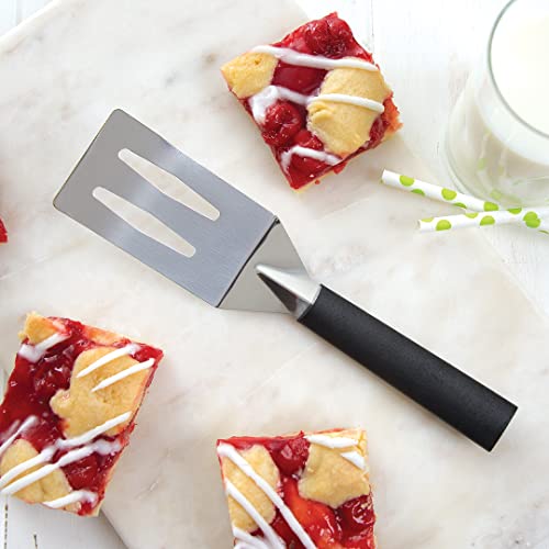 Rada Cutlery Cooking Spatula – Stainless Steel Spatula With Stainless Steel Resin Handle Made In Usa #TOP1