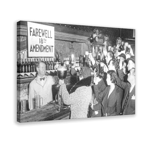Impression End of The Prohibition habiller un mur vide de bureau