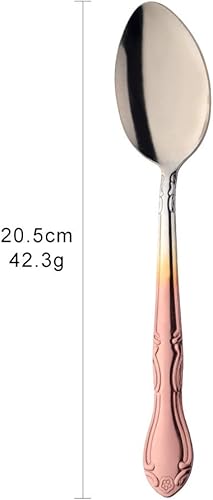 Miniatura 114 de Juego de 12 cucharas de café, mini cucharas de café, cucharas de espresso de acero inoxidable, cucharas pequeñas para postre, té, aperitivo, 4.6