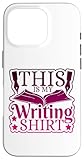 Writing Novelty Apparel