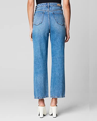 [BLANKNYC] Womens Sustainable High Rise Straight Leg Ripped Jeans, Stylish & Comfortable Pants2