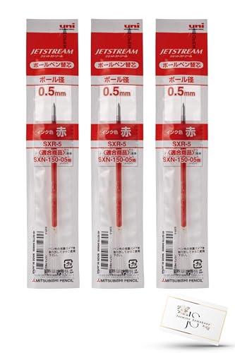 Amazon | 三菱鉛筆 ボールペン 替芯 ジェットストリーム SXR-5 0.5mm