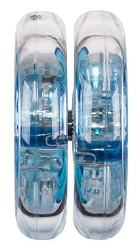 duncan toys pulse led light-up yo-yo intermediate level yo-yo with ball bearing axle and led lights clearblue