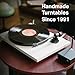 Pro-Ject E1 BT, Plug & Play Entry Level Record Player with switchable Phono Stage and BT5.0 Wireless Transmission, 33/45 Electronic Speed Switch (White)