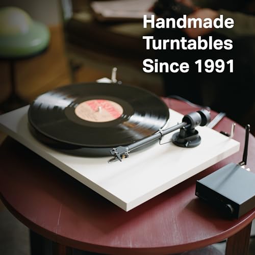 Pro-Ject E1 BT AT3600L Platenspeler Voorversterkt Bluetooth Verzender – Zwart - Les Beatles, Paul McCartney, John Lennon, RIngo Starr, George Harrison Pro-Ject E1 BT AT3600L Platenspeler Voorversterkt Bluetooth Verzender - Zwart – Image 4