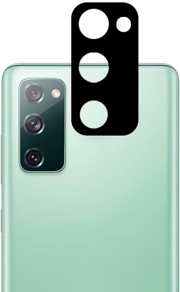 Back Camera Lens Protector Tempered Glass for Samsung Galaxy S20 FE 5G (Black) Pack of 1