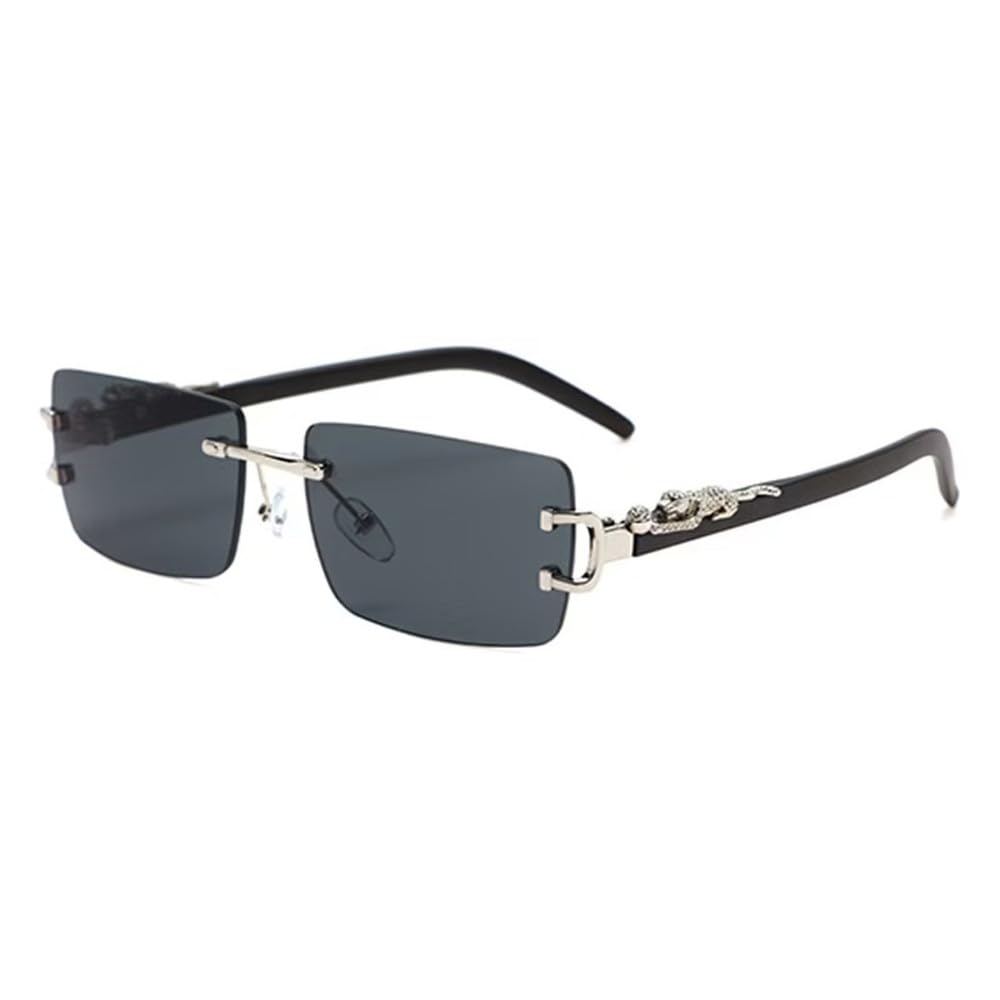 Okulary przeciwsłoneczne unisex z klasyczną kwadratową oprawką, modne, metalowe, idealne na outdoorowe wyprawy rowerowe, wędkarskie, odzież i akcesoria