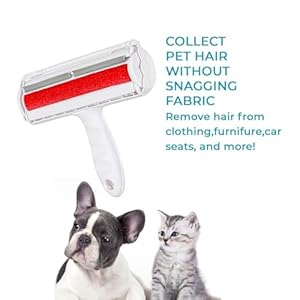   Roller-Pet-Hair-Remover-and-Reusable-Lint-Roller-Lamuel-Cat-and-Dog-Hair-Remover-for-Furniture-Couch-Carpet-Clothing-and-Bedding-Portable-Multi-Surface-Fur-Removal-Tool