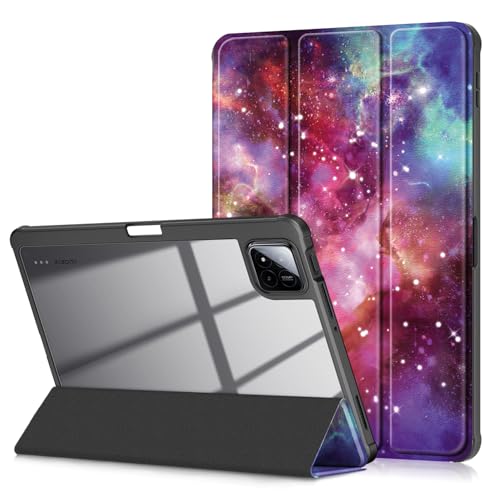 Coque Xiaomi Pad 7 et 7 Pro 11,2 pouces protection antichoc transparente à trois volets