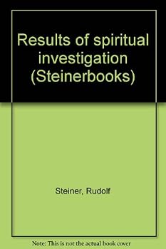 Paperback Results of spiritual investigation (Steinerbooks) Book