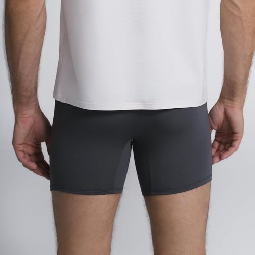 Cueca Boxer Comfort Simples Masculino Cinza XGG