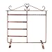 Produktbild HEALTH Ohrring-Halskette Organisator Stand, große Kapazitäts-Ohrring-Halter-Halsketten-Anzeigen, Geschenke für Mädchen Frauen,Large Bronze