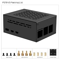 Geekworm P579 Raspberry Pi 5 Gehäuse, Compatible with Active Cooler – Ansicht 6