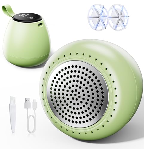 Levapelucchi, Ricaricabile via USB Leva Pelucchi, Togli Pelucchi per Abiti e Tessuti con Spazzola e Lame di Ricambio