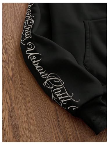 SOLY HUX Men's Y2k Zip Up Hoodies Drop Shoulder Long Sleeve Shirts Pullover Lightweight Jacket with Pocket3