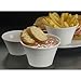 American Metalcraft SBR135 Sauce Cups, 4.75" Length x 4.75" Width, White