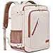 Ryanair Cabin Bags 40x30x20 Underseat 24L Small Travel Backpack for Women Hand Luggage Backpack Carry-ons Bag Cabin Size for Airplanes Flight Bag Travel Rucksack with USB Charging Port,Beige-brown