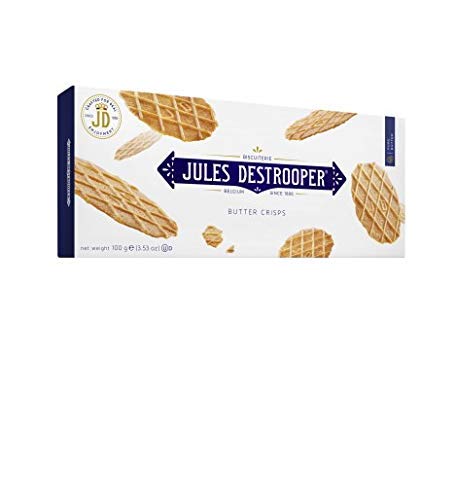 Jules Destrooper - Galletas de mantequilla 100 g - Caja de: 12 unidades