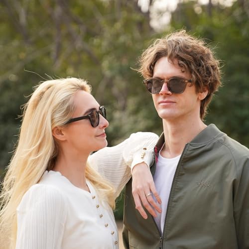Superb Acetate Frame Scratch/Saltwater Resistant/Oleophobic Coating Lens Vintage Polarized Sunglasses Men Women3