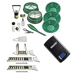 G14 50' Folding Aluminum Sluice Box & Gold Pan Kit with Free Digiweigh Pocket Scale 1000g x 0.1g